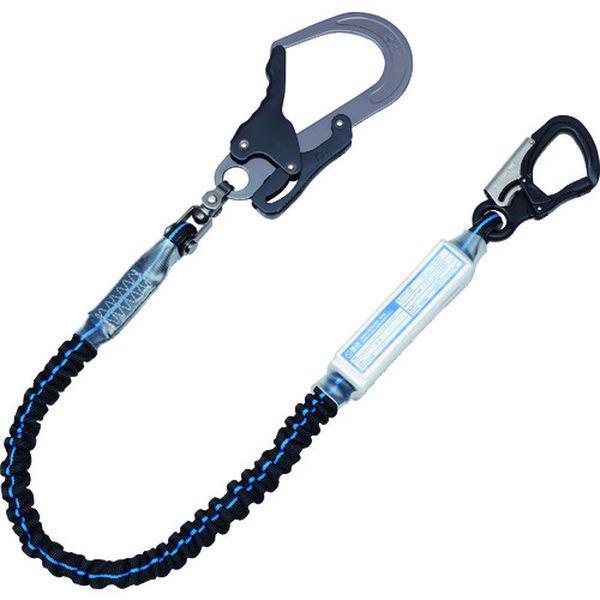 ジャバラ剣アルミ自在小フック17黒/青ライン