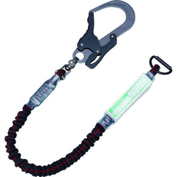 ジャバラ剣アルミ自在D環17黒/緋ライン