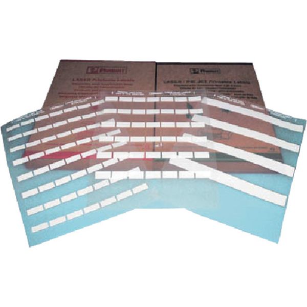 レーザープリンタ用セルフラミネートラベル ポリエステル 白 印字部縦38.1mmx横50.8mm 500枚入り