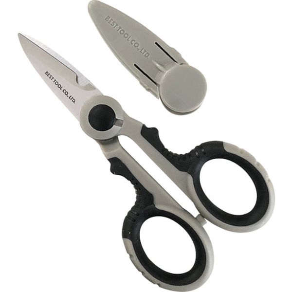 S502N  SBS ステンレス製万能鋏 マルチョキ・ミニ 安全キャップ付