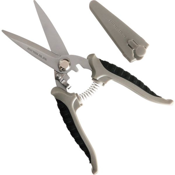 S503N  SBS ステンレス製万能鋏 マルチョキ・ロング 安全キャップ付