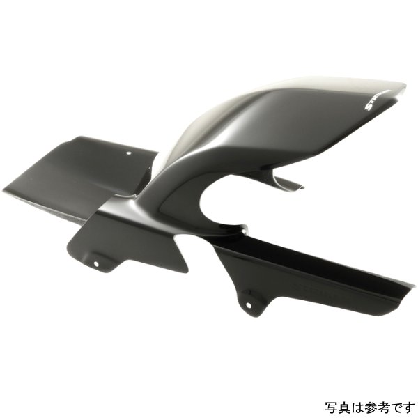 リアフェンダー ノーマルスイングアーム用 09年以降 ZRX1200DAEG 黒ゲル
