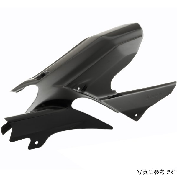 リアフェンダー ノーマルスイングアーム用 16年以前 MT-09、XSR900 黒ゲル