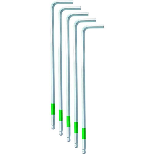 スーパーボールレンチ【単品】5本組(LL)5.0mm