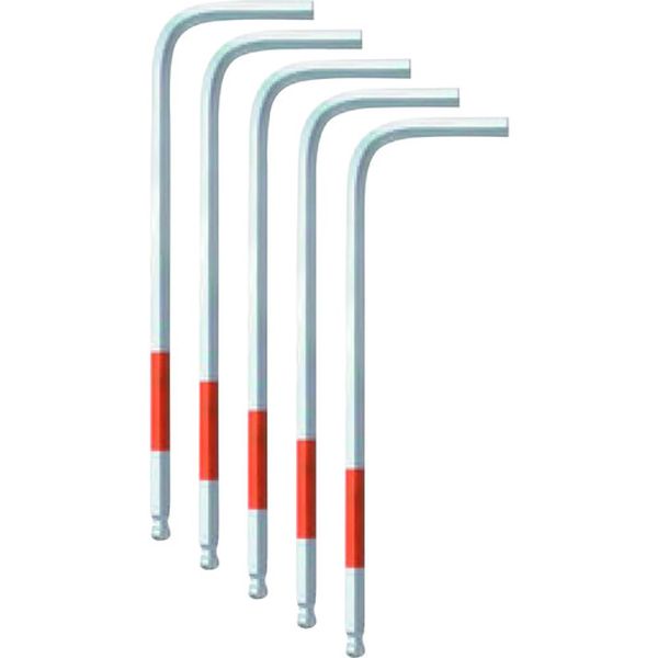 ボールポイントレンチ【単品】5本組NC(標準サイズ)3.0mm