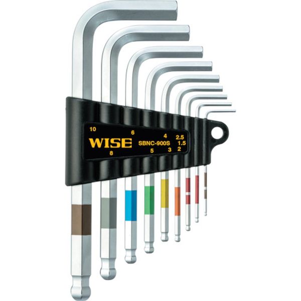 ボールポイントレンチ9本セットNC(標準サイズ)