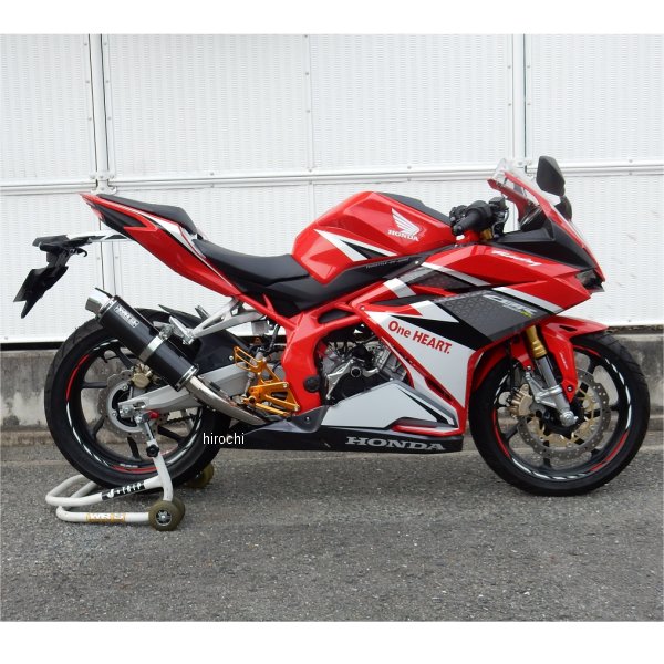 フルエキゾースト ラウンド JMCA認証 17年-19年 CBR250RR ステンレス/カーボン