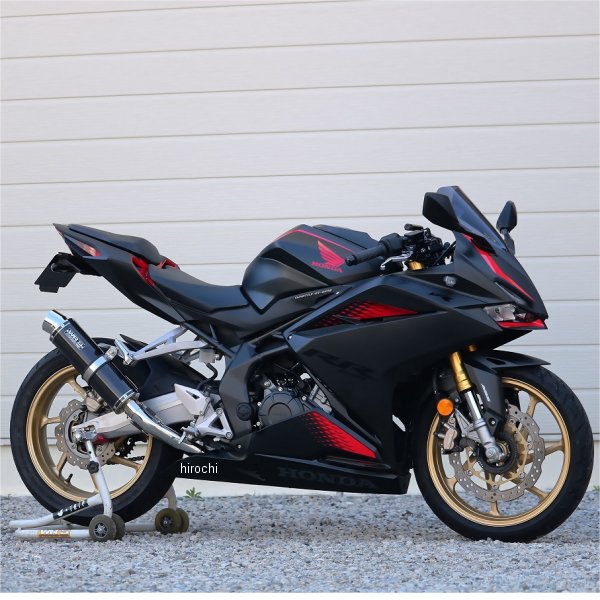 フルエキゾースト ラウンド JMCA認証 20年-22年 CBR250RR カーボン