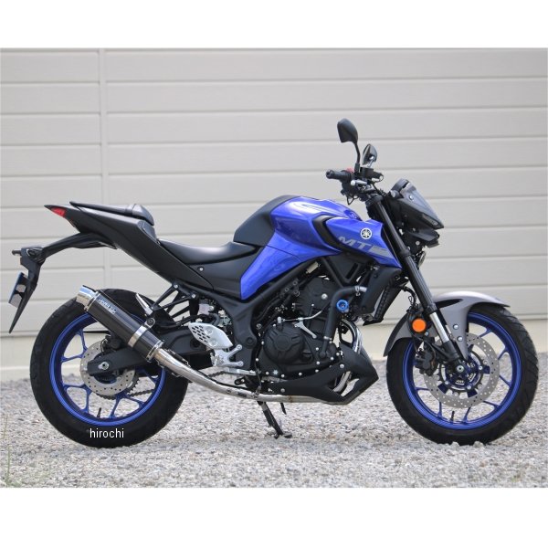 フルエキゾースト ラウンド JMCA認証 18年-21年 MT-25 カーボン