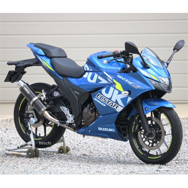 フルエキゾースト ラウンド JMCA認証 20年-22年 ジクサーSF250 カーボン