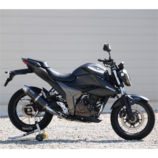 フルエキゾースト ラウンド JMCA認証 20年-22年 ジクサー250 カーボン