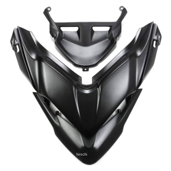 フロントビーク 艶なし 15年-16年 ドゥカティ Multistrada1200 DVT マットカーボン