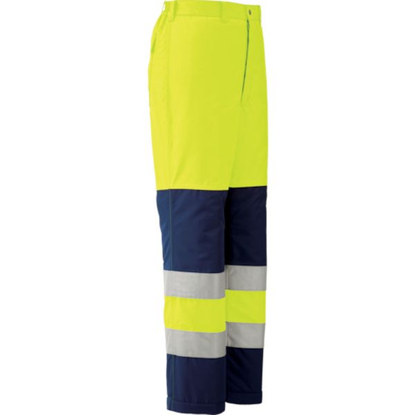 高視認性 防水帯電防止防寒スラックス イエロー 3L
