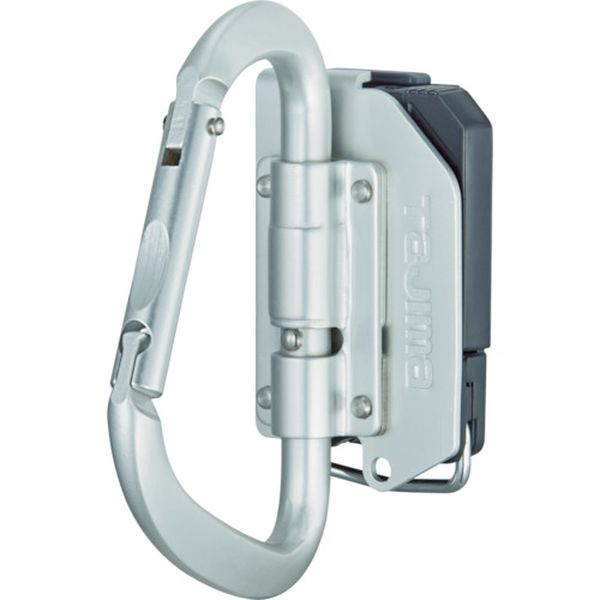 着脱式工具ホルダーアルミ カラビナ大 折りたたみ