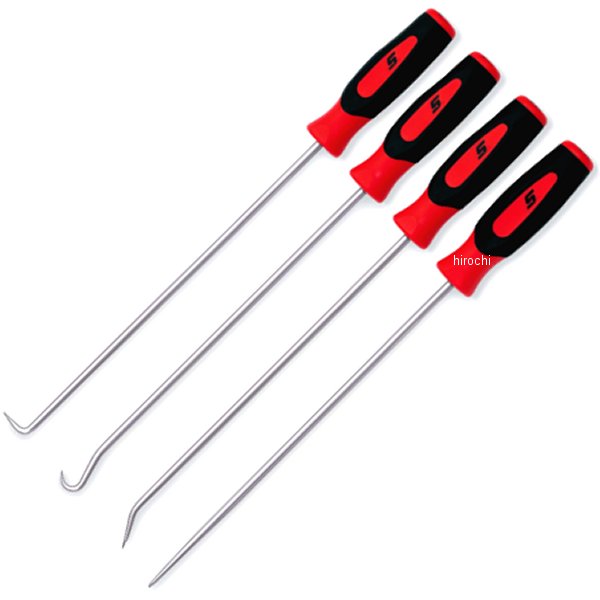 ロングミニアウル、フック、ピック/ソフトグリップ セット