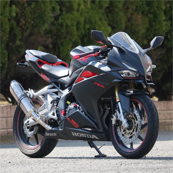 スリップオンマフラー SS-OVAL JMCA認証 17年-19年 CBR250RR ソリッド