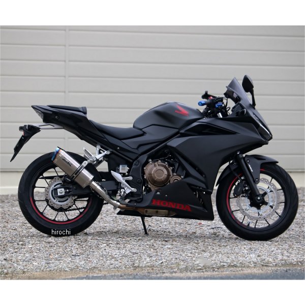 スリップオンマフラー SS-OVAL JMCA認証 19年-22年 CBR400R、CBR400X ソリッド