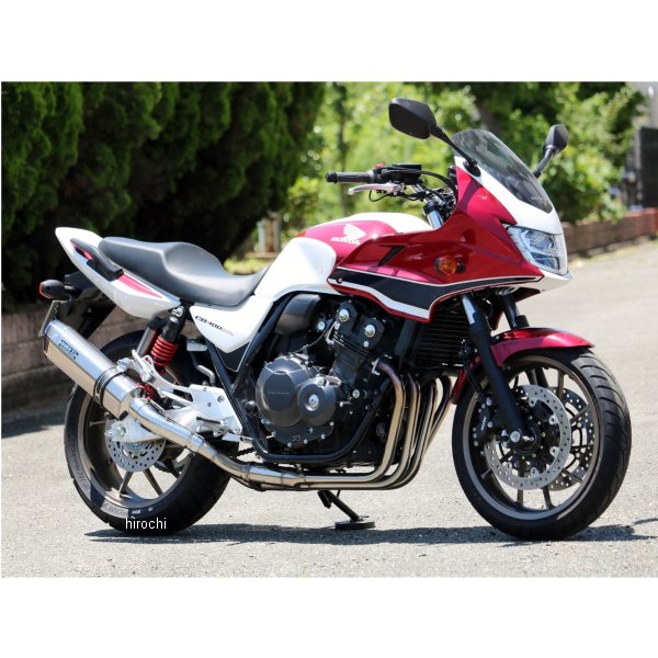 スリップオンマフラー SS-OVAL JMCA認証 18年以降 CB400SF、CB400SB ソリッド