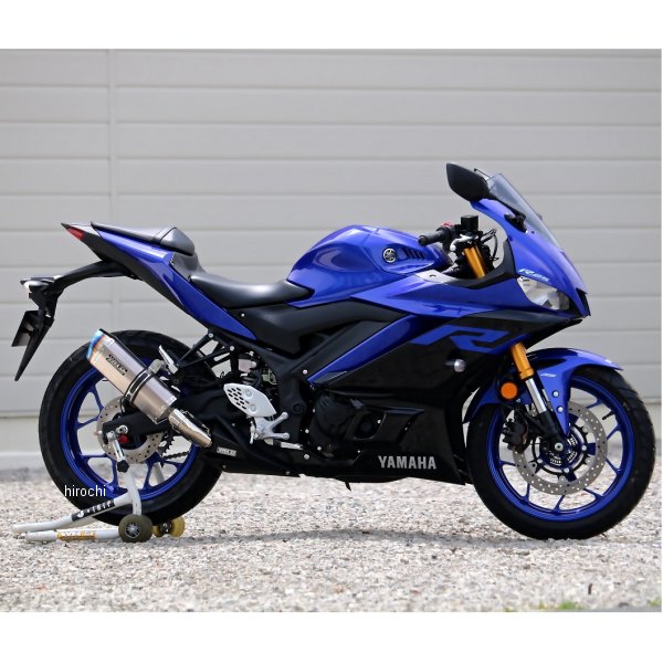 スリップオンマフラー SS-OVAL JMCA認証 18年-21年 YZF-R25、YZF-R3 ソリッド