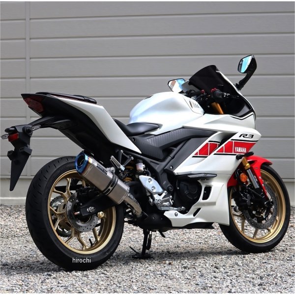 スリップオンマフラー SS-OVAL JMCA認証 22年/23年以降 YZF-R3 ソリッド