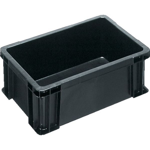 SK362ELBK  導電性ボックス型コンテナー 203718 サンボックス＃36ー2