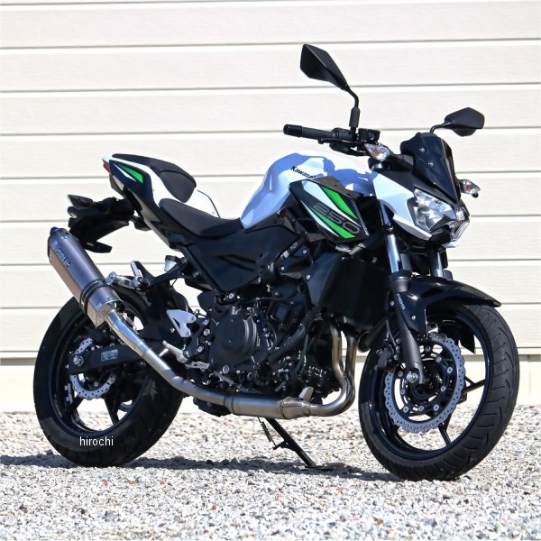 スリップオンマフラー SS-OVAL JMCA認証 19年以降 Z250、Z400 ソリッド