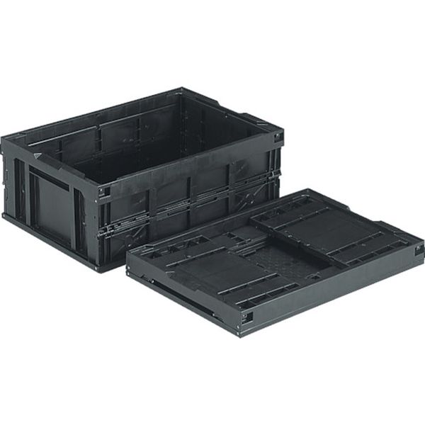 SKO55BELBK  折りたたみコンテナー 550950 オリコン55B(BK)(導電)黒