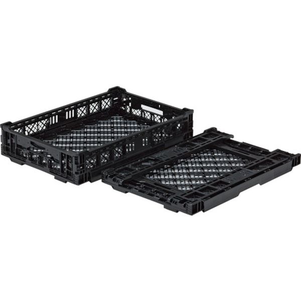 SKOEP22ACBK  折りたたみコンテナー 556420 オリコンEP22A-C黒