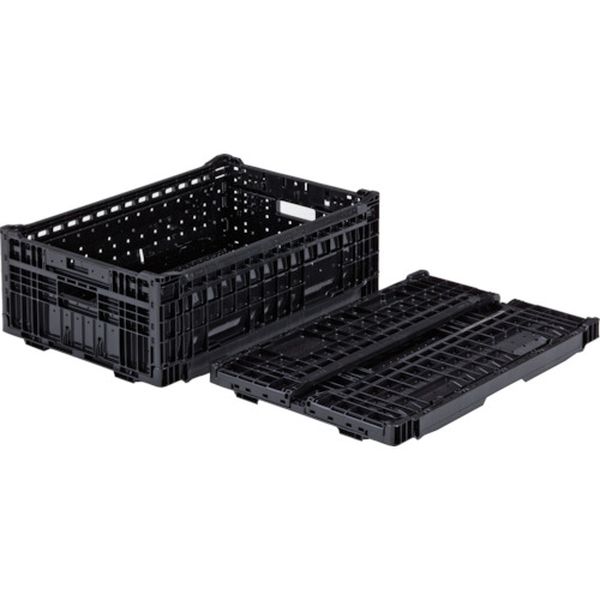 SKOEP39ABK 216-5276  折りたたみコンテナー 556230 オリコンEP39A黒