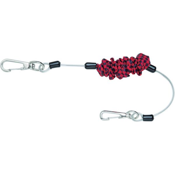 セーフティーループ(からみ防止タイプ) ショート レッド×ブラック