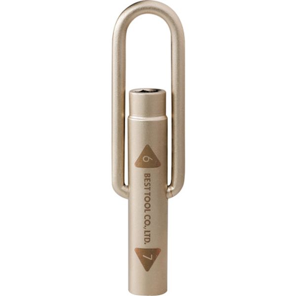 SMB0607  BEST スイングハンドル付ミニボックスレンチ 6x7