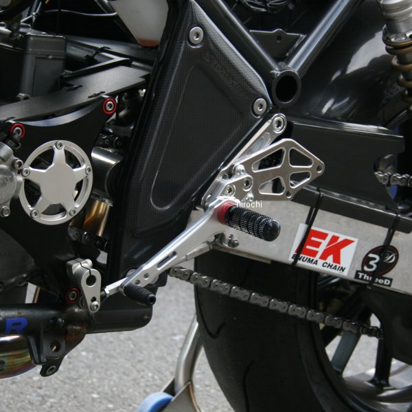 レーシングステップキット 92年-07年 ゼファー1100、ゼファー1100RS シルバー