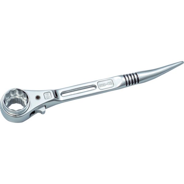 総ミガキ薄型両口ラチェットレンチ