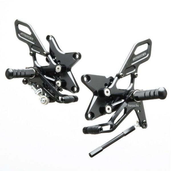 ステップキット 4ポジション 21年以降 ZX-10R/RR 黒