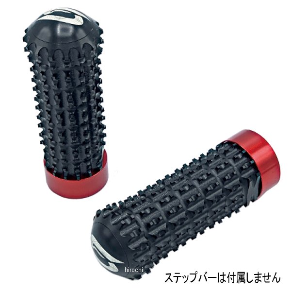 ストライカー ステップキット オプション スペーサーカラー ワークスレーシングステップバー用 レッドアルマイト