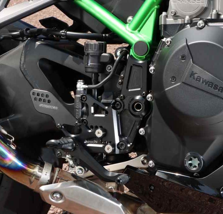 スポーツツーリングコンセプト(STC)ステップキット 6ポジション Z H2 黒