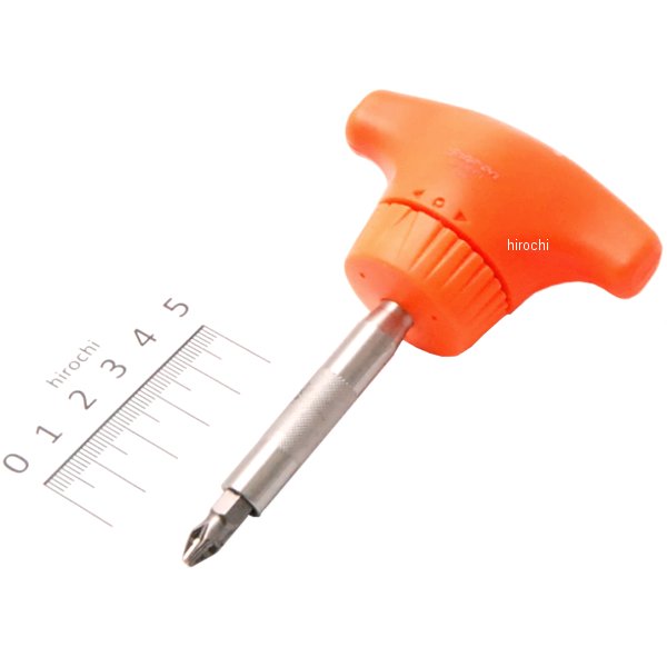 ハード Tハンドル スタビ ドライバー 全長 3 15/16インチ オレンジ