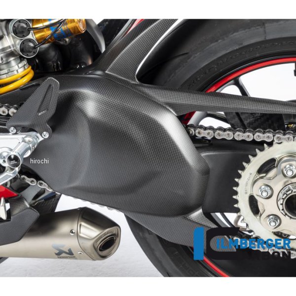 スイングアームカバー 艶なし 20年 ドゥカティ PANIGALE V4S マットカーボン