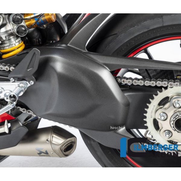 スイングアームカバー 艶なし 20年 ドゥカティ PANIGALE V4 マットカーボン