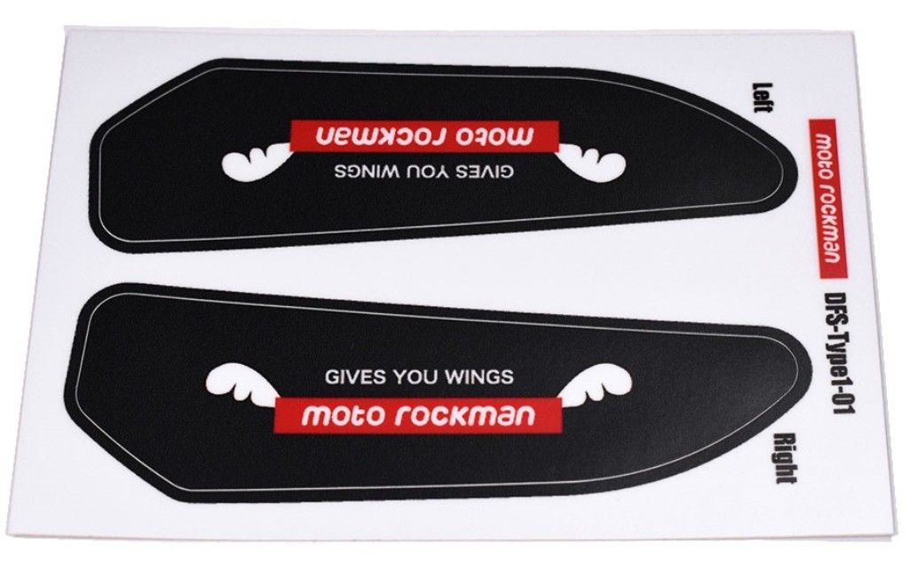 ダウンフォーススライダーステッカー タイプ1用 ウイングマーク