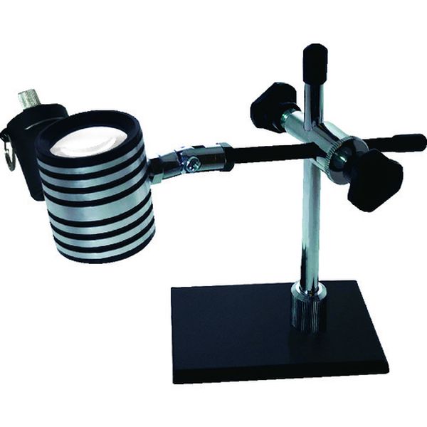 LEDライト付スタンドルーペ 16x