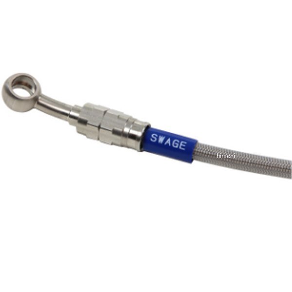 スウェッジラインプロ フロントホースキット 23年 ダックス125 ステンレス/クリア