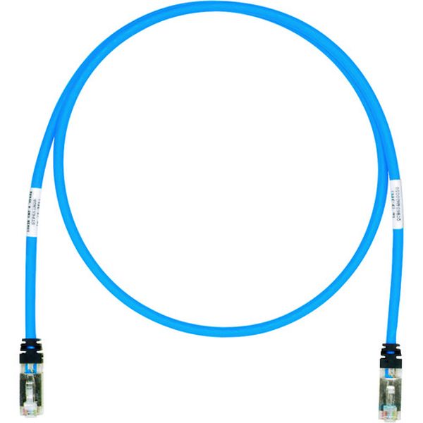 CAT6A/CAT6 シールドパッチコード 2.5m 青