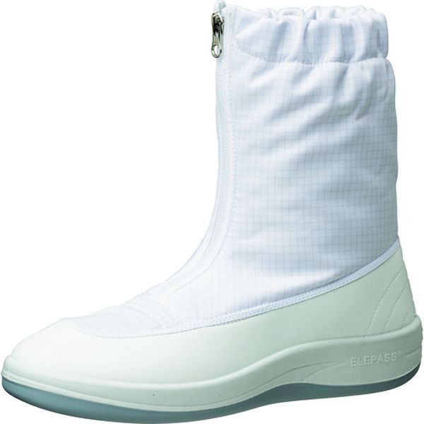 クリーン静電靴 ハーフフード ファスナー式 SU551 27.5CM