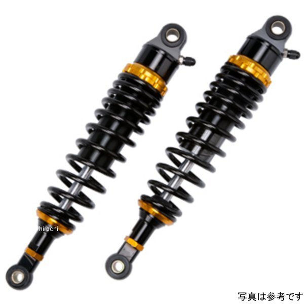 ガス封入式ローダウンリアサスペンション GB350/GB350S NC59 ブラック/ゴールド