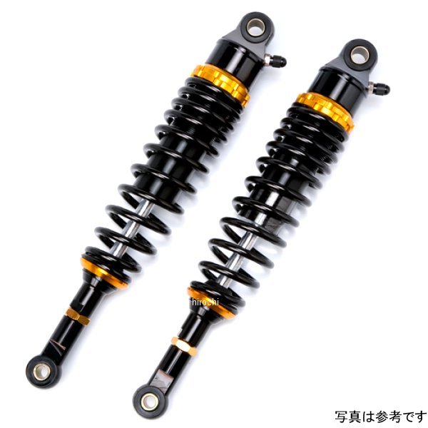 ガス封入式リアサスペンション ZRX400/ZRX400Ⅱ ブラック/ゴールド
