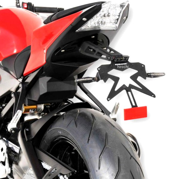 ライセンスプレートホルダー 14年-18年 BMW S1000R ブラック