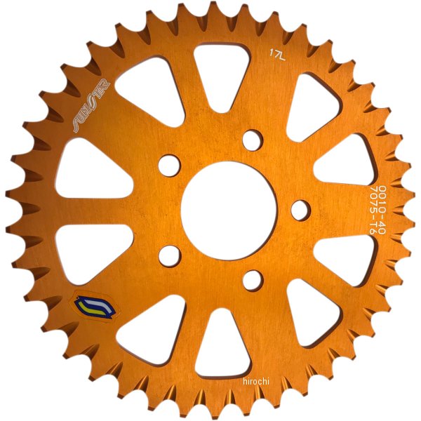 リア スプロケット 415 オレンジ