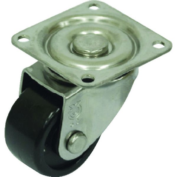 重量用ステンレスキャスター自在車 50径強化ナイロン車輪