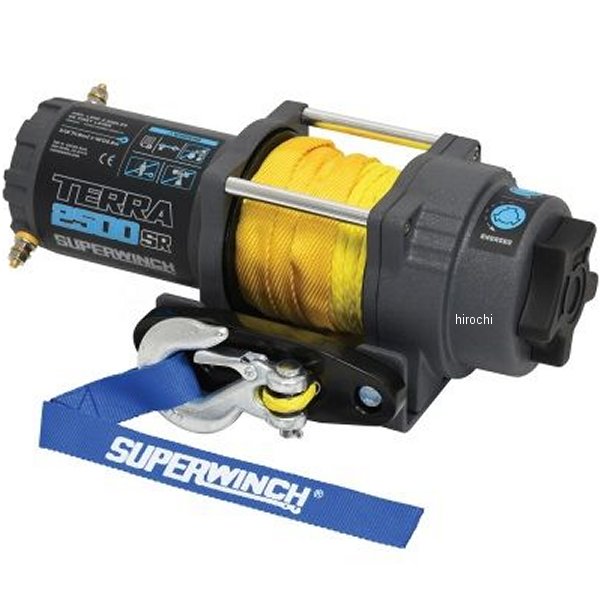合成ロープ Terra 2500SR ウインチ 3/16インチ x 40フィート